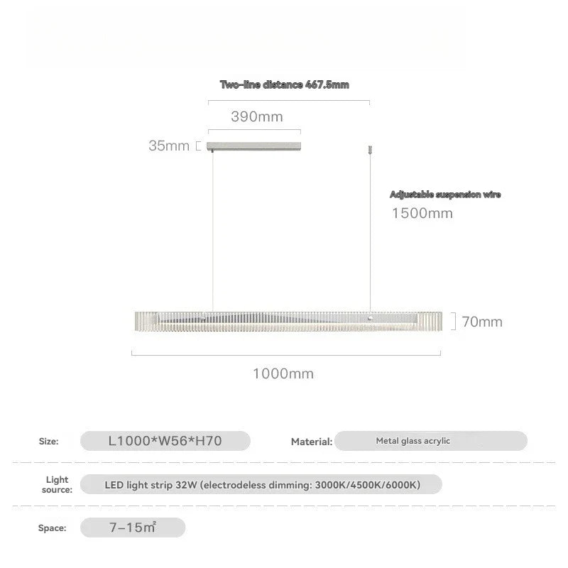 Afralia™ Gold Black Glass Pendant Light for Dining Room, LED Living Room Ceiling Decor