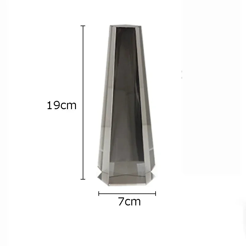 Afralia™ Geometric Crystal Artwork Polyhedron Sculpture Desk Decoration Modern Home Decor