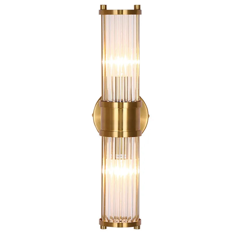 Afralia™ Glass Rod Wall Sconce Vanity Lights - Up/Down Wall Mounted Lamps