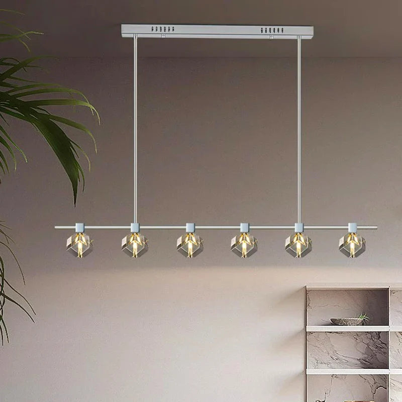 Afralia™ Crystal Chandelier for Living and Dining Room, Luxury Pendant Lamp and Ceiling Light