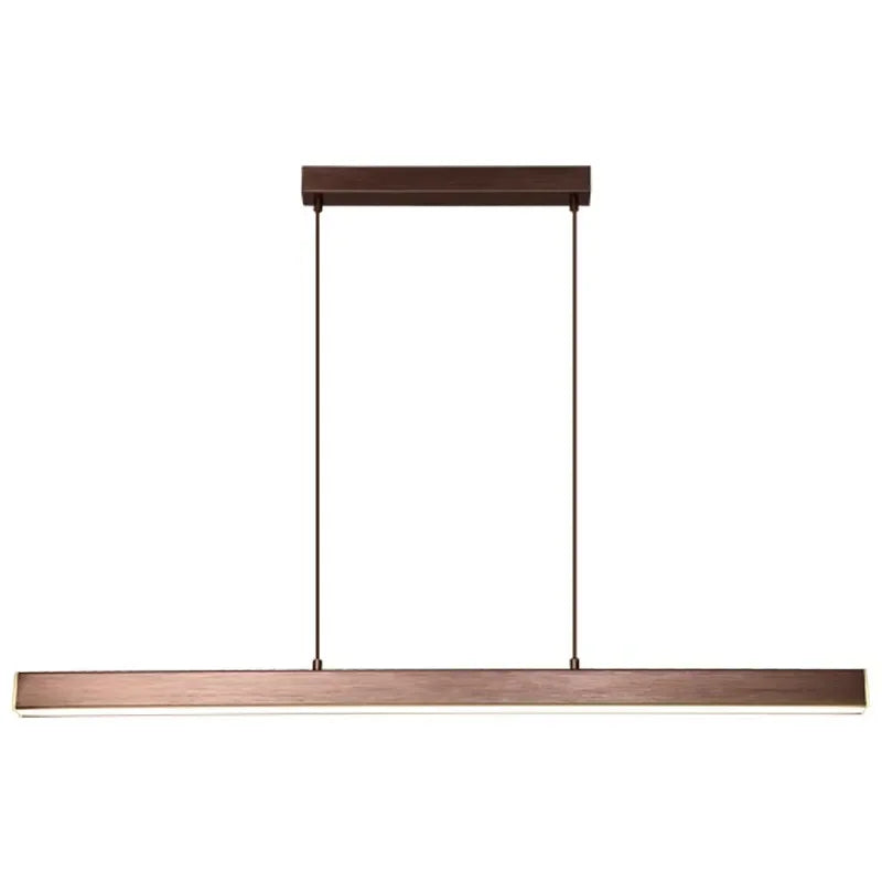 Afralia™ Modern Linear Dining Room Pendant Light - Nordic Suspension Kitchen Lamp
