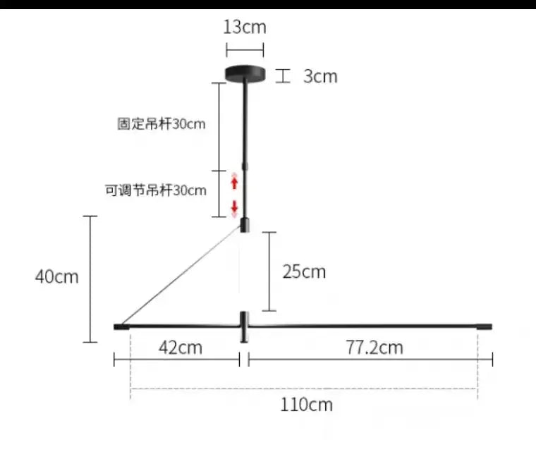Afralia™ Modern Dining Hall Pendant Light - 2023 Straight Eye Protection Design