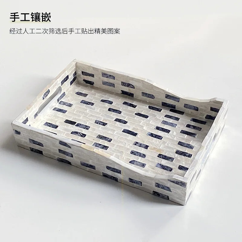 Afralia™ Nordic Color Tray: Elegant Storage Basket for Home Decor and Dining Experience