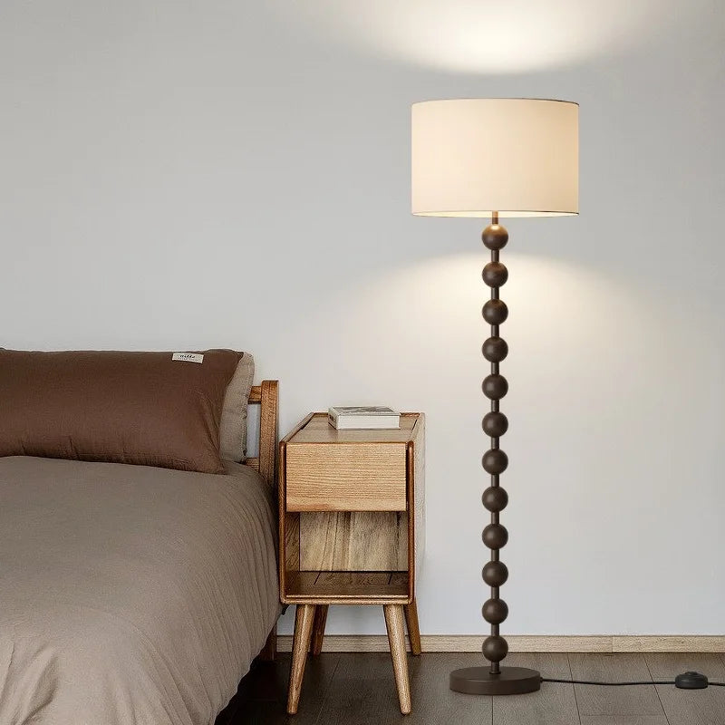 Afralia™ Retro LED Floor Lamp: Home Decor for Living Room, Bedroom, Study & Reading