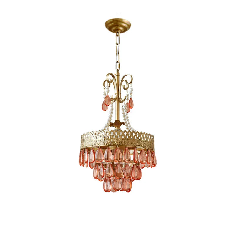 Afralia™ Crystal LED Ceiling Chandelier for Dinning Room
