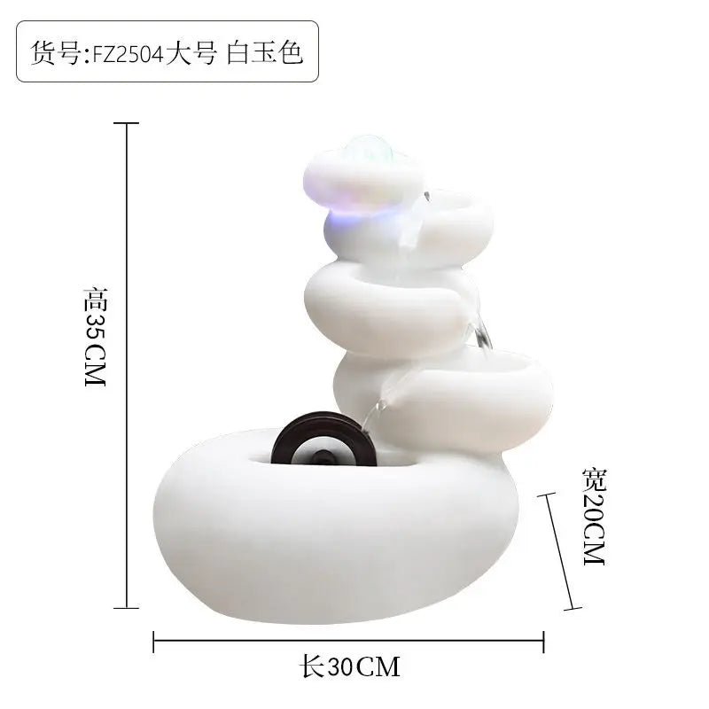 Afralia™ Circulating Water Fountain for Living Room and Entrance Hall Decoration