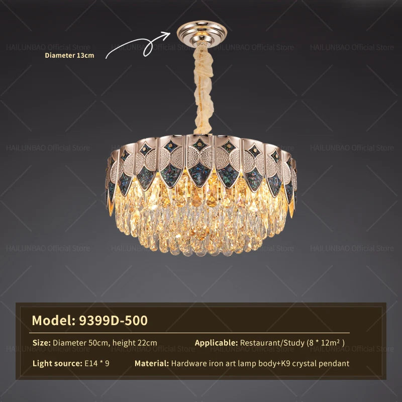 Afralia™ Crystal Chandelier: Modern Luxury for Living Room, Bedroom, Dining Room