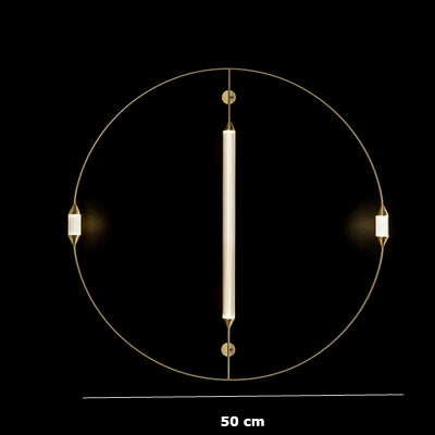 Afralia™ Gold LED Glass Tube Chandelier, Modern Luxury Ceiling Light Fixture