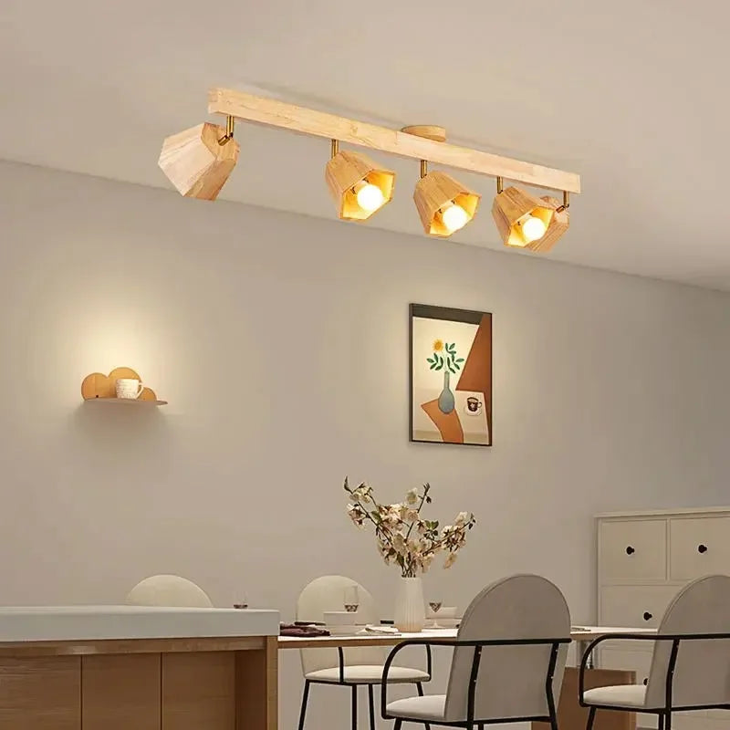 Afralia™ Modern LED Ceiling Chandelier with Spotlight for Aisle, Bedroom, Shop & Corridor