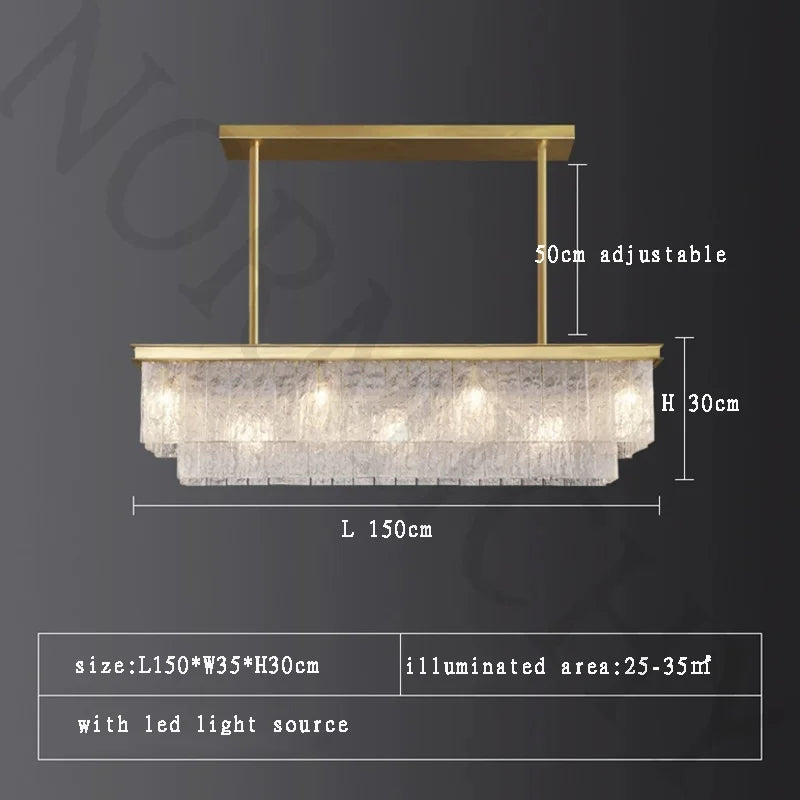 Afralia™ Modern Glass Pendant Light | Luxurious Home Decor & LED Lighting Fixture