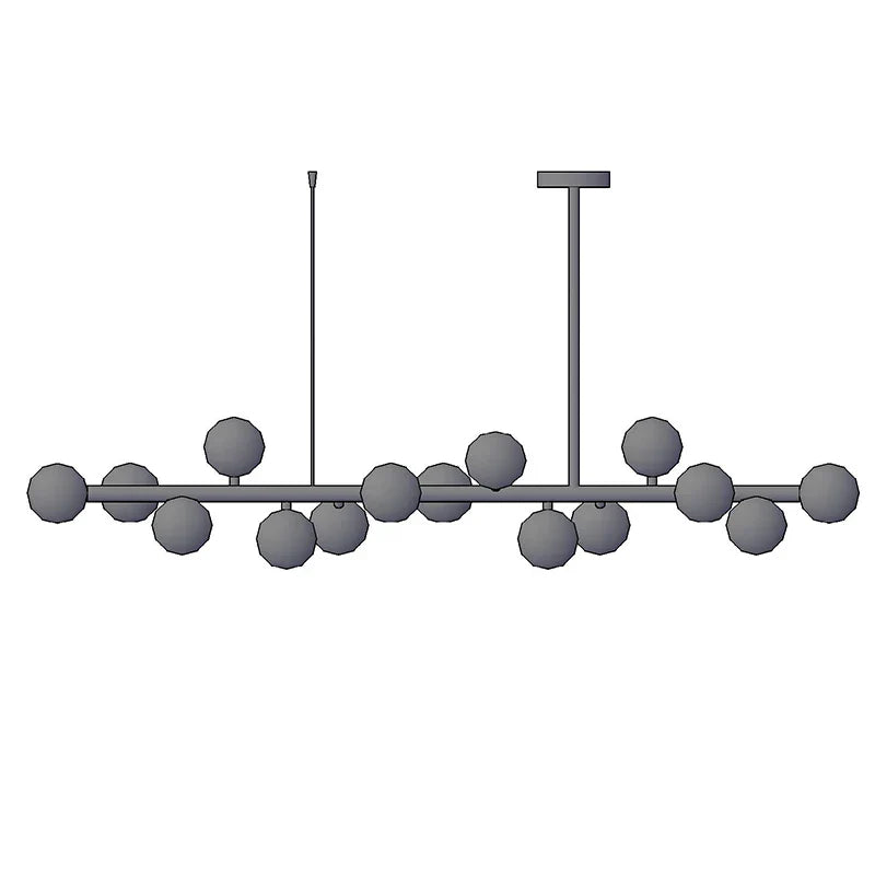 Afralia™ Modern LED Pendant Light Chandeliers for Living and Dining Room