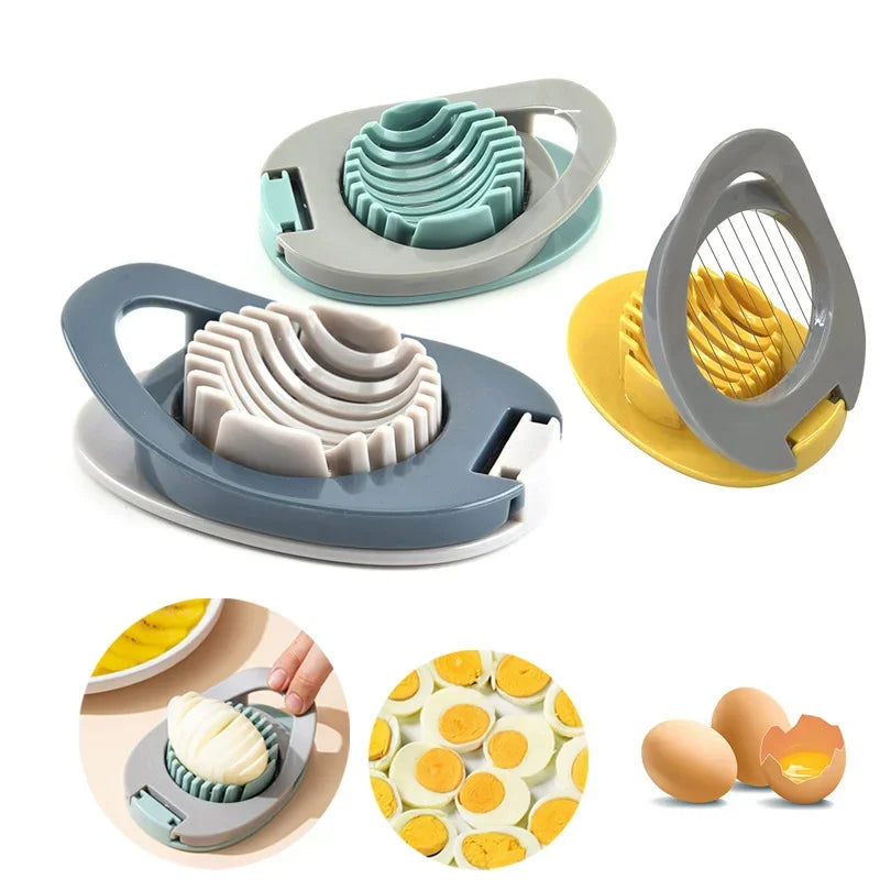 Afralia™ Egg Cutter: Stainless Steel Multifunctional Slicer & Creative Kitchen Gadget