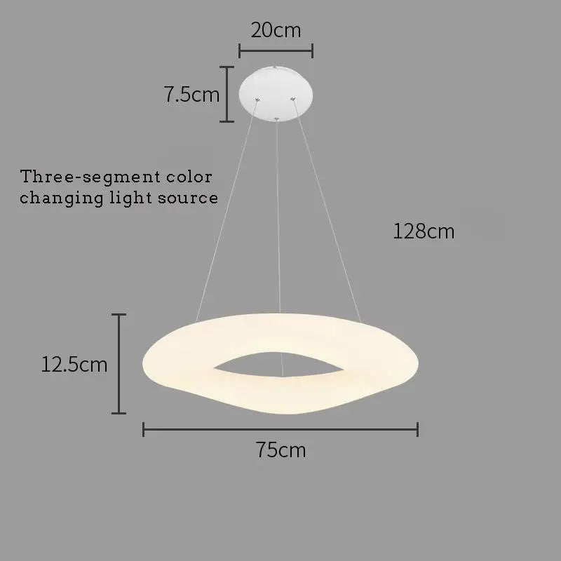 Afralia™ Modern Cloud LED Ceiling Light Chandelier for Living Room Bedroom Kids Room
