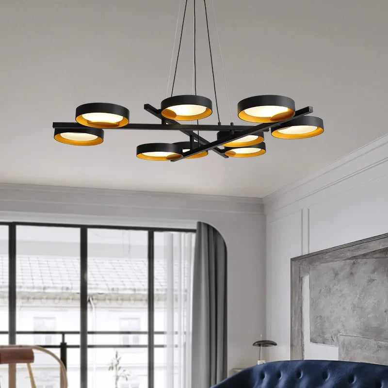 Afralia™ Modern LED Pendant Lamp for Living Room Dining Table Lighting
