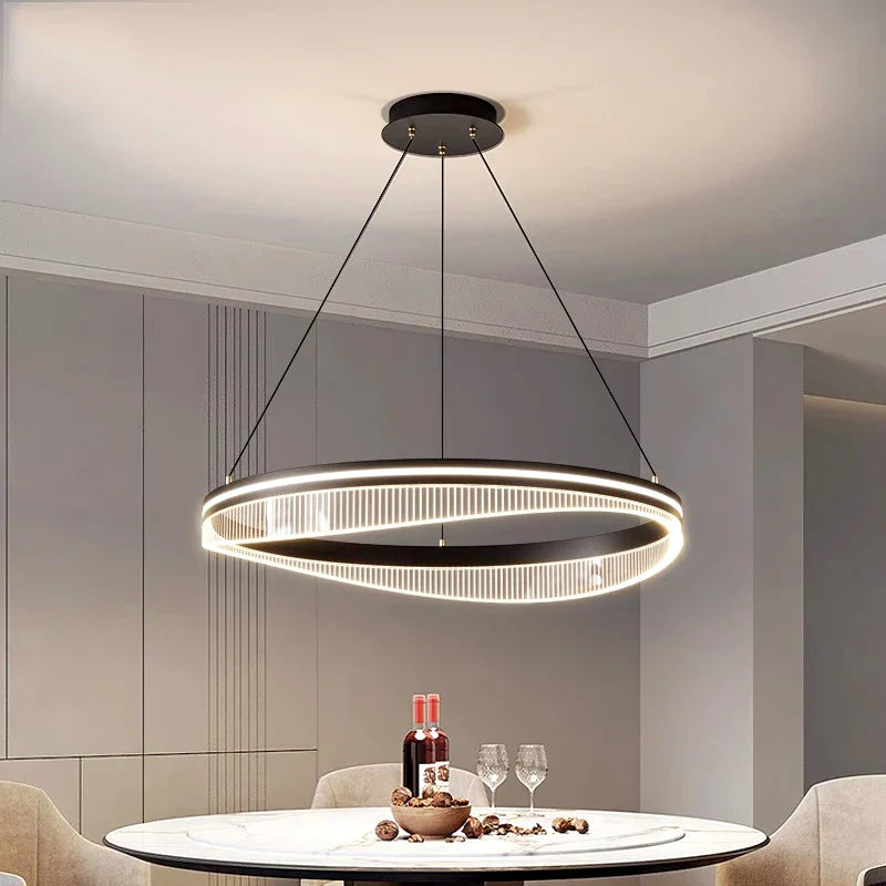 Afralia™ Modern Pendant Chandelier for Living Room Ceiling Lighting