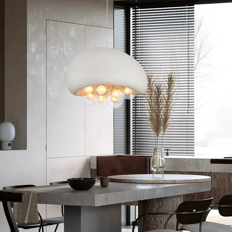 Afralia™ Nordic G9 LED Pendant Lights with HDPS Glass Shades for Dining Room