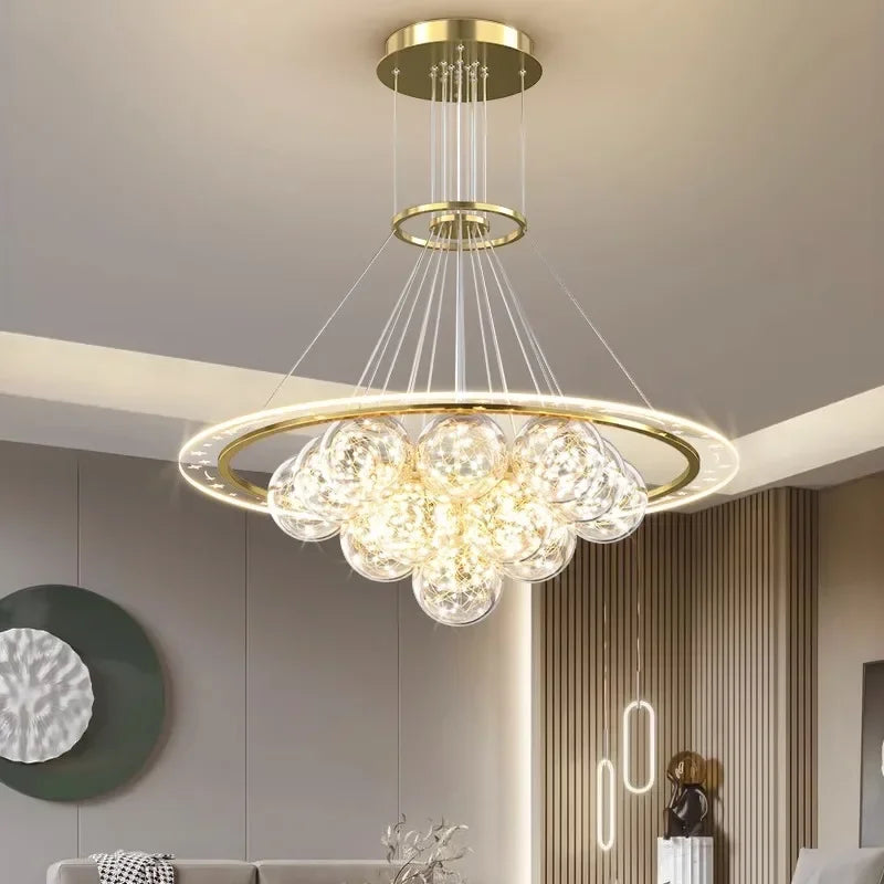 Afralia™ LED Pendant Light Chandeliers for Modern Home Decor and Indoor Lighting
