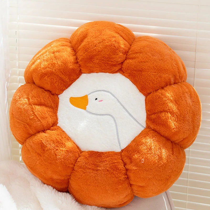 Afralia™ Pumpkin Soft Cushion Backrest for Lumbar Support - Multi-Purpose Comfort Pillow