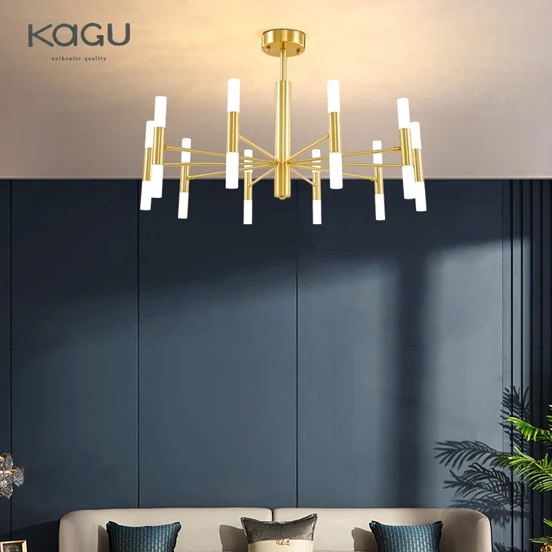 Afralia™ Nordic LED Pendant Chandelier: Modern Home Decor Light Fixture for Living Room, Bedroom & Restaurant