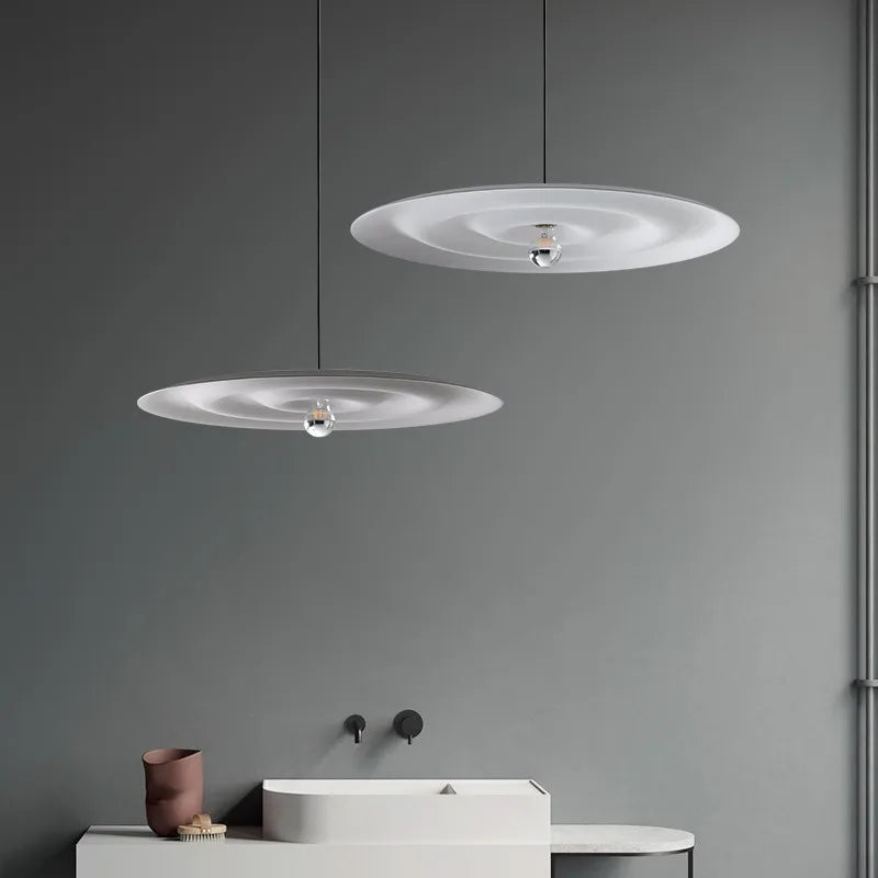 Afralia™ Minimalist UFO Pendant Light for Restaurant Bar Study Bedroom Kitchen