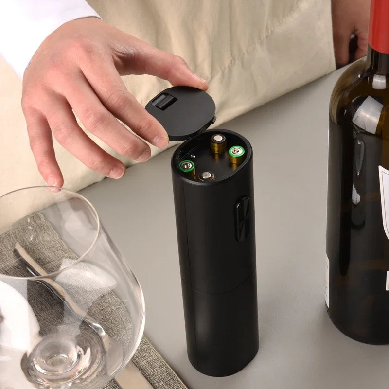 Afralia™ Automatic Electric Wine Opener Kit with Foil Cutter, Kitchen Accessories