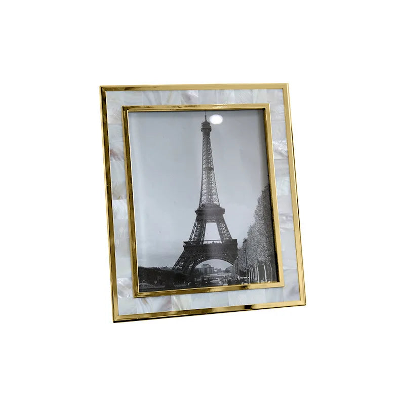 Afralia™ European Shell Decor Photo Frame Wedding Anniversary Gift