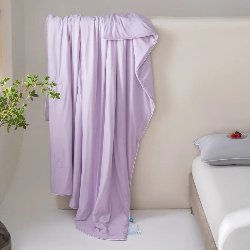 Afralia™ Cool Fiber Summer Blanket - Soft, Smooth & Comfortable Cooling Quilt