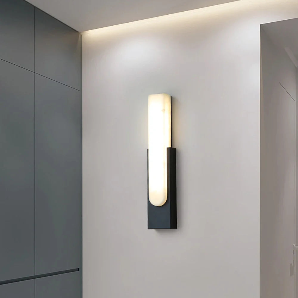 Afralia™ Nordic 12W LED Wall Lamp for Living Room, Bedroom, Aisle - Indoor Lighting Solution