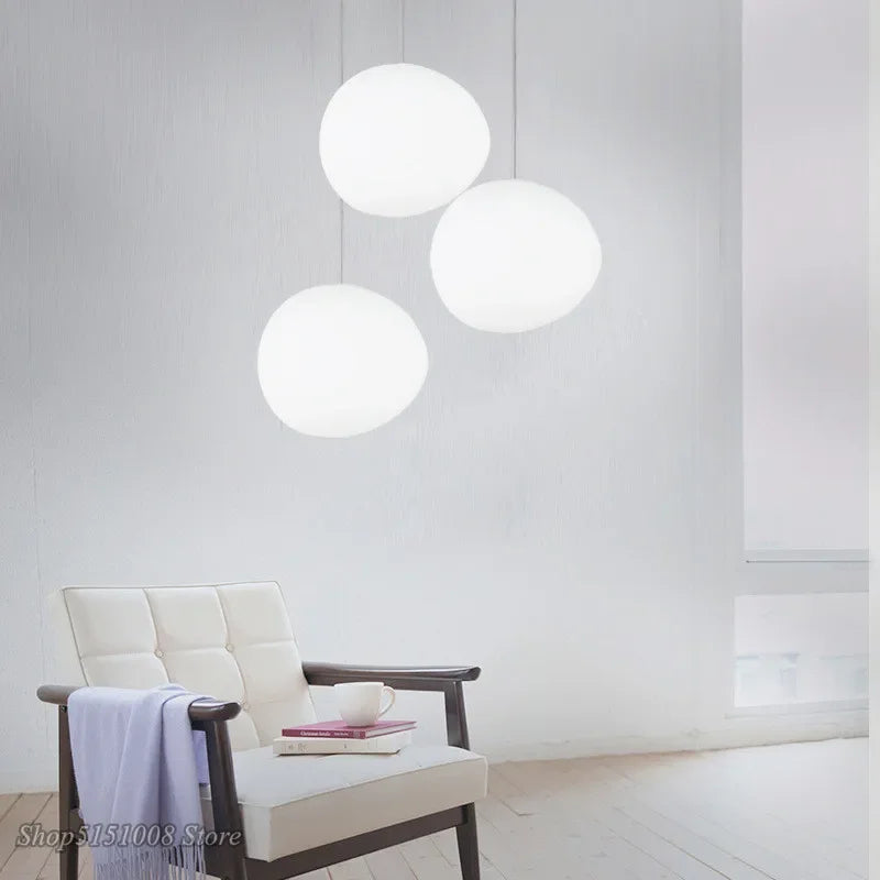 Afralia™ Gregg Glass Pendant Light: Modern Italy Foscarini LED Hanging Lamp for Dining Room, Kitchen, Loft
