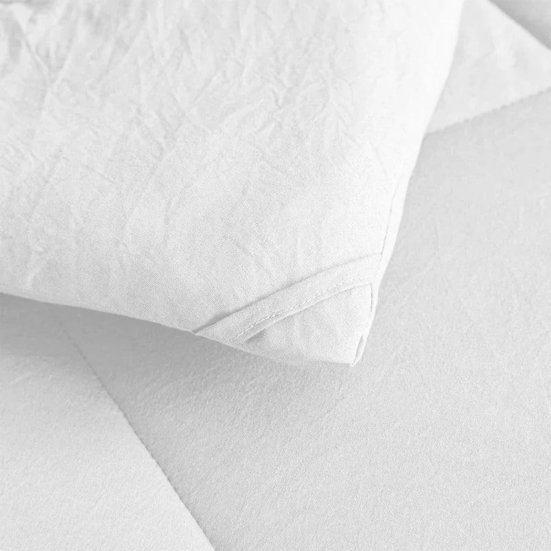 Afralia™ All-Season Brushed Duvet Quilt, Soft & Breathable, Queen King Size Comforter