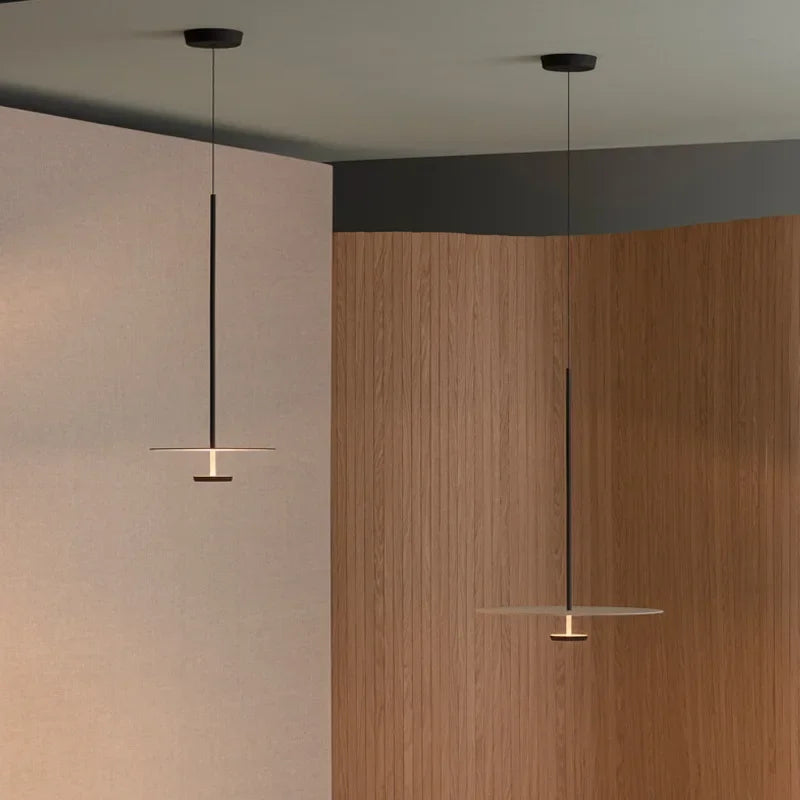 Afralia™ Minimalist LED Pendant Chandelier for Bedroom Kitchen Island Dining Room