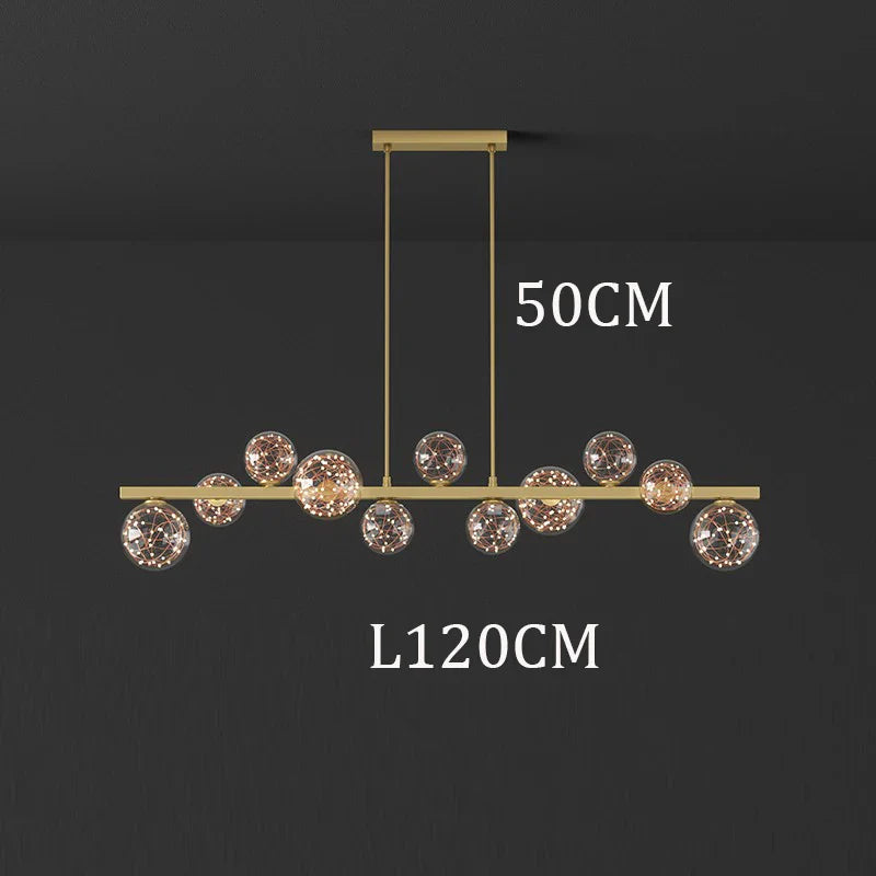 Nordic Star LED Chandelier - Afralia™ Creative Modern Lighting Solution