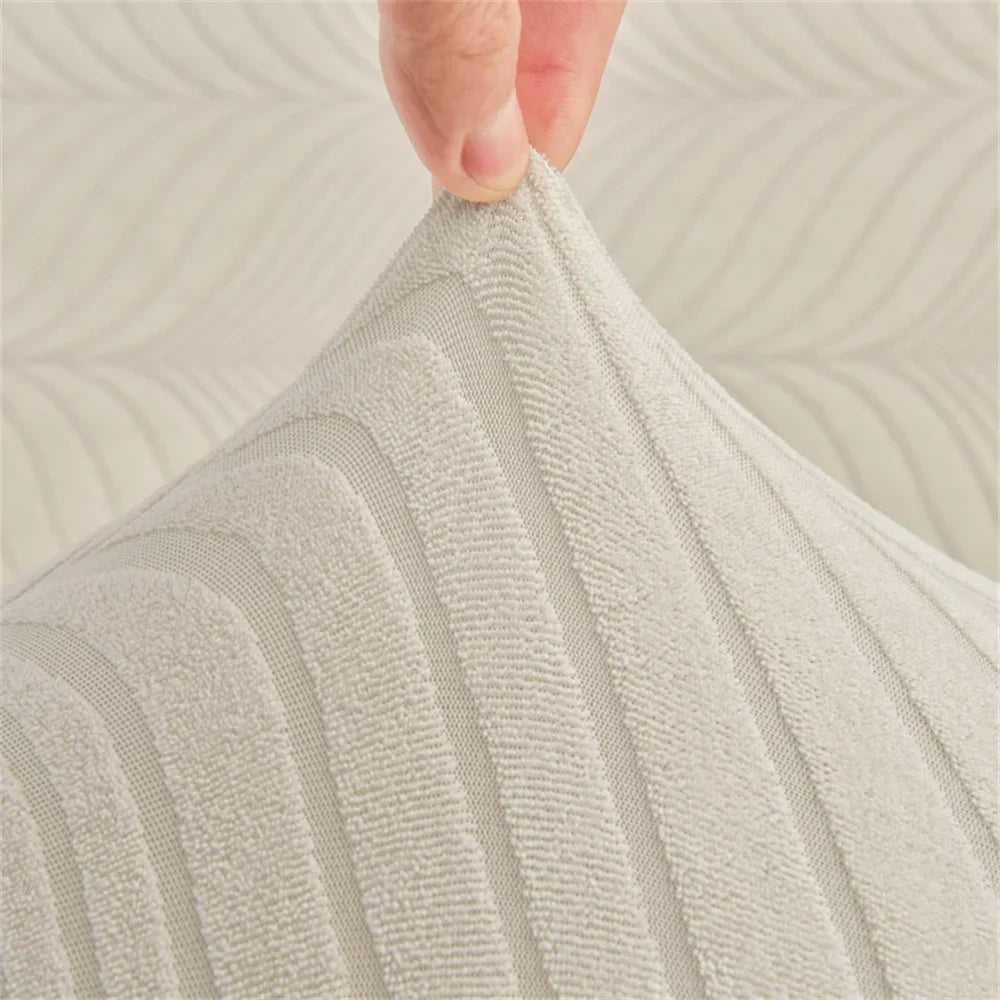 Afralia™ Waterproof 12 Colors Spandex Sofa Cover Slipcover with Leaf Pattern