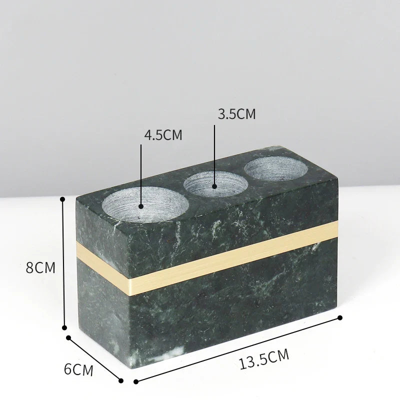 Afralia™ Luxury Gold Marble Bathroom Set with Accessories