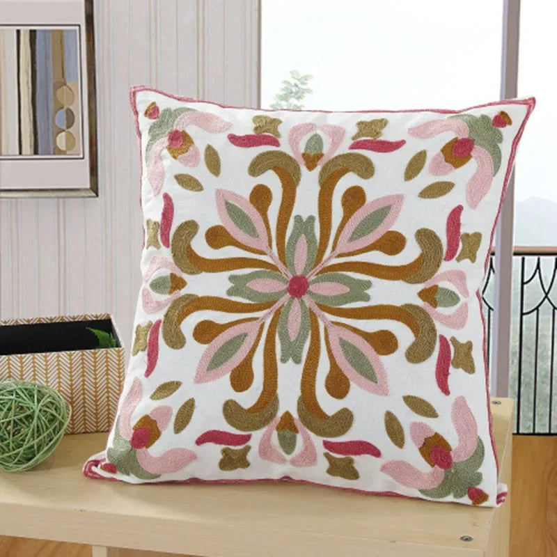 Afralia™ Embroidery Body Pillow: Nordic Comfort for Home & Office