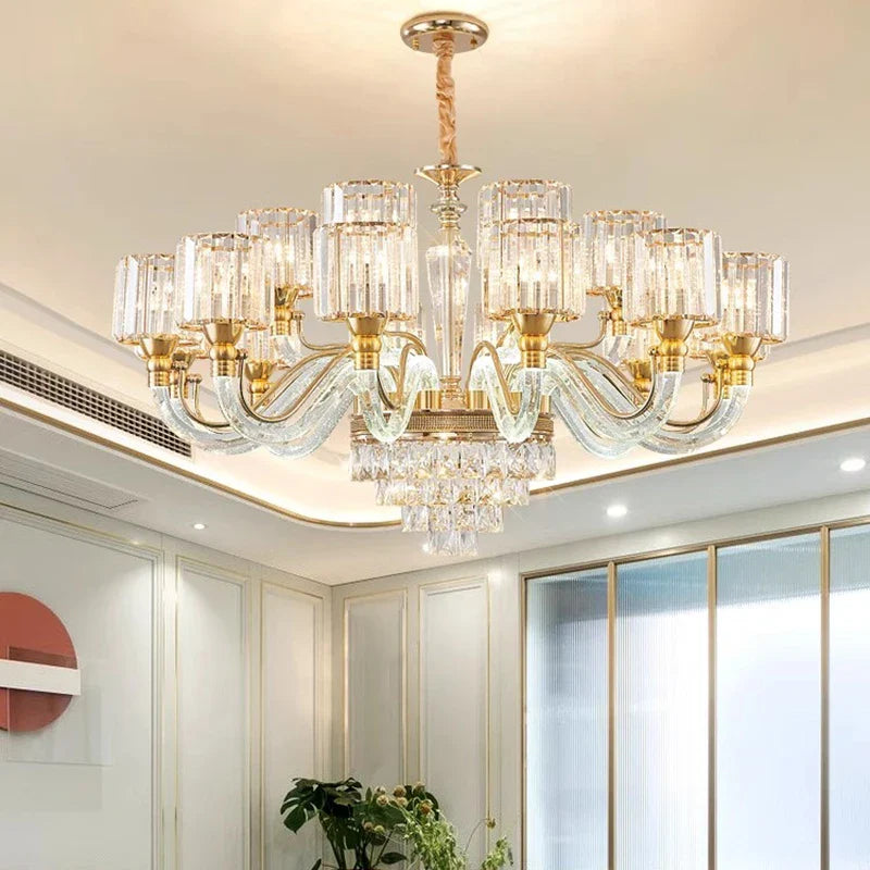 Afralia™ Modern Indoor LED Pendant Chandeliers for Living and Dining Room Lighting