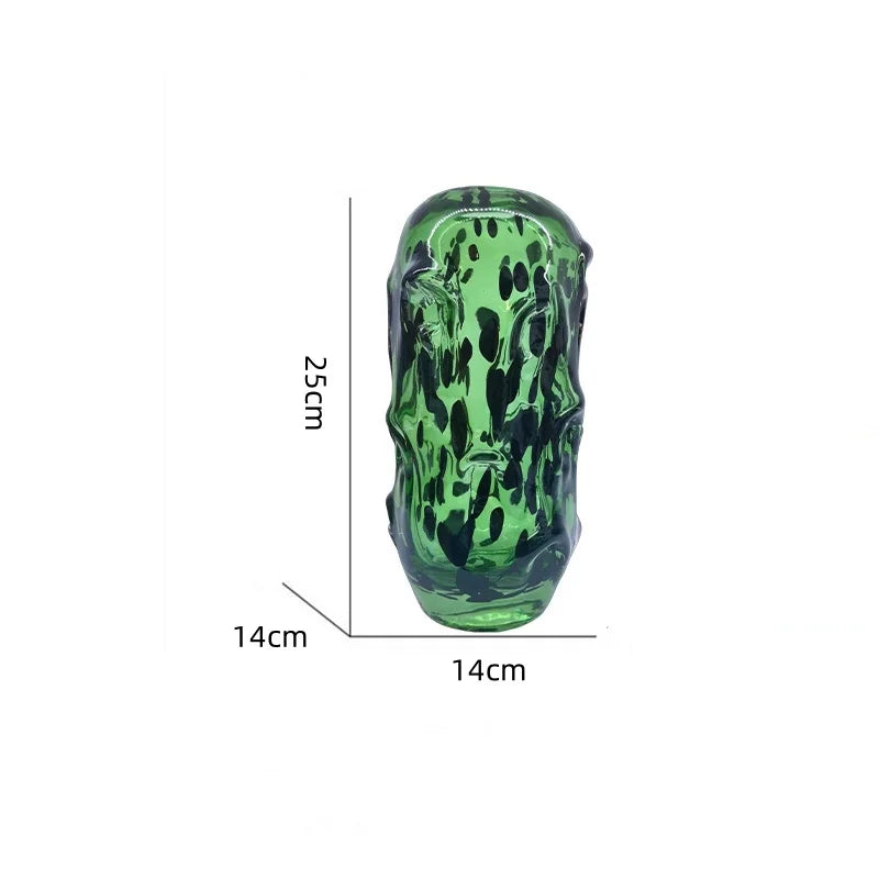 Afralia™ Wave Point Glass Vase Flowerpot Terrarium Decoration
