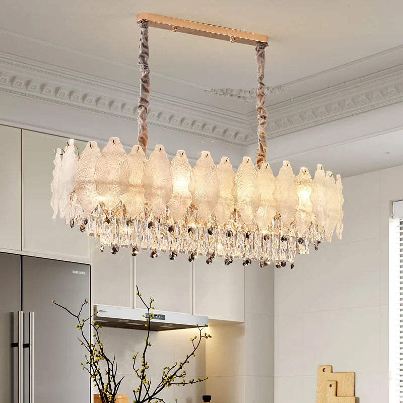 Afralia™ Crystal Chandelier: Modern Elegance for Living Room, Bedroom - High-End Luxury Lighting