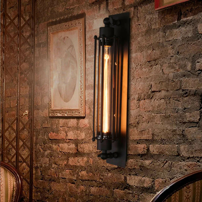 Afralia™ Vintage Industrial Wall Sconce for Home, Restaurant, Bar, Hotel