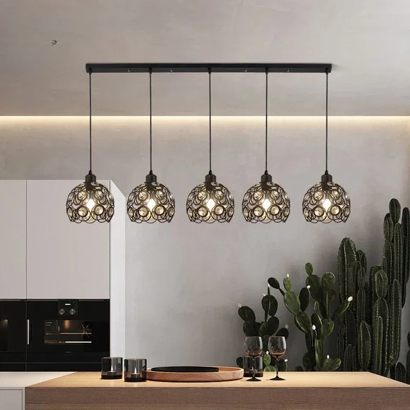 Afralia™ Crystal Dining Pendant Lamp - Modern Nordic Minimalist Design