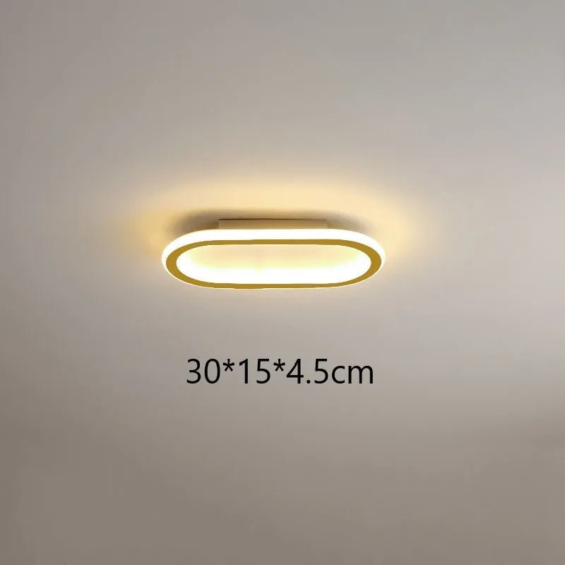 Afralia™ Modern LED Nordic Ceiling Light for Bedroom Kitchen Restaurant