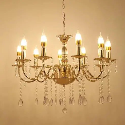 Afralia™ French Gold Iron Art Pendant Lantern for Wedding Pavilion Decoration