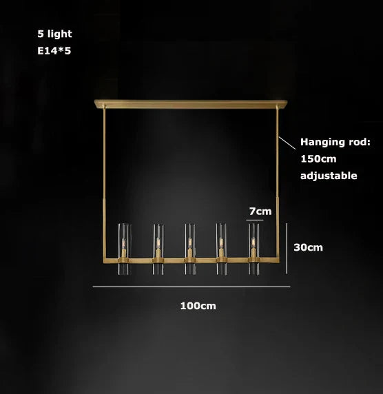 Afralia™ Modern Copper Glass Black Gold Round Chandelier LED Lighting Fixture