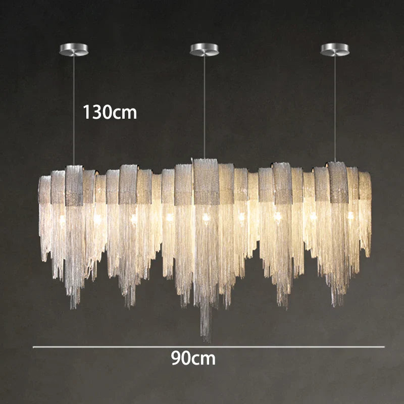 Afralia™ Modern Pendant Chandeliers Dining Room Hanging Ceiling Lamps Indoor Lighting