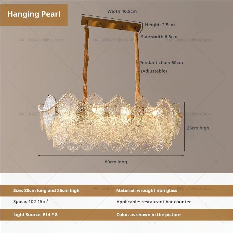 Afralia™ Cream Crystal Chandelier: French Light Luxury for Living Room, Bedroom, Dining Room
