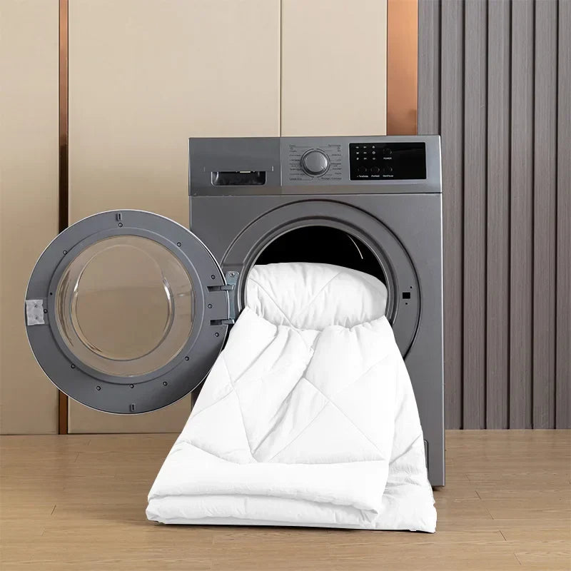 Afralia™ All-Season Brushed Duvet Quilt, Soft & Breathable, Queen King Size Comforter