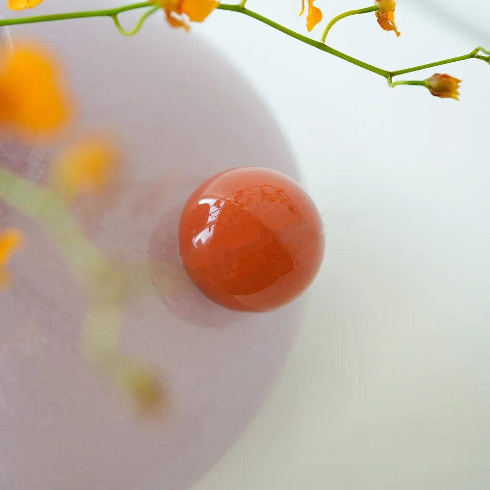 Afralia™ Geometric Glass Vase Colorful Bubbles Hydroponics Terrarium Home Decoration Accessory