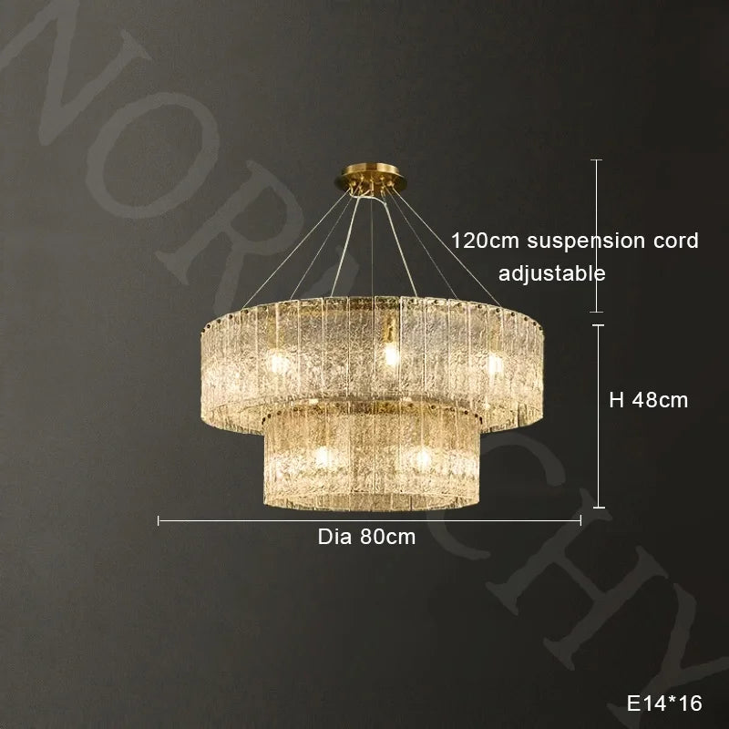 Afralia™ Modern Glass Pendant Light | Luxurious Home Decor & LED Lighting Fixture