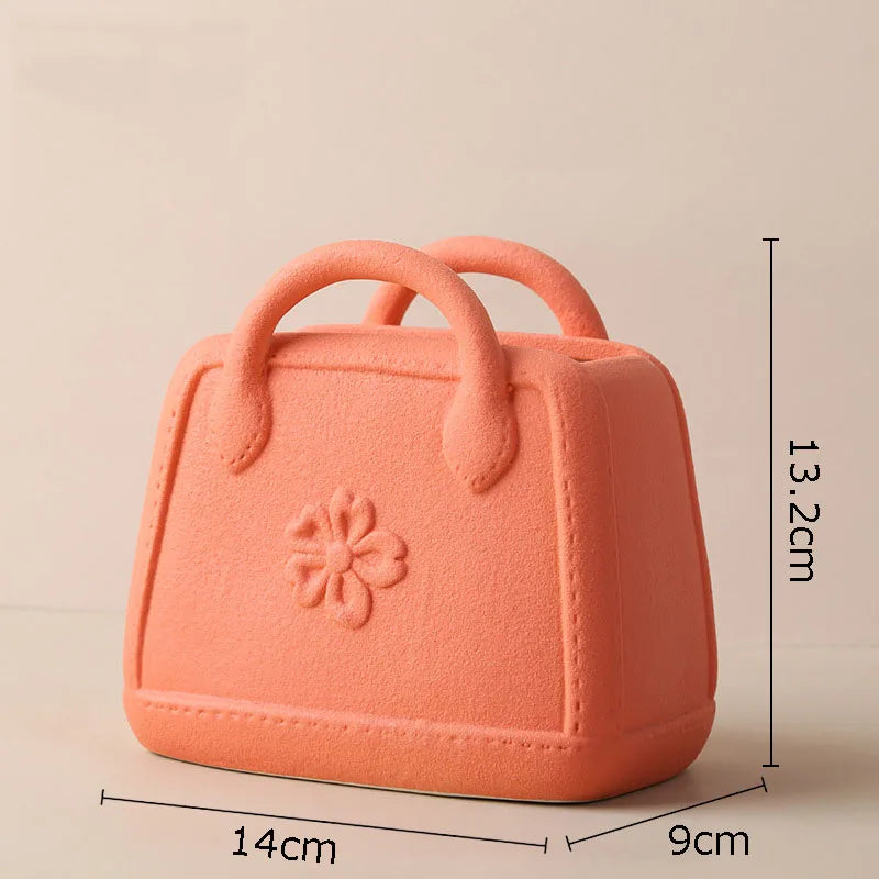 Afralia™ Handwoven Ceramic Vase: Decorative Flower Pot for Home Décor and Floral Arrangement