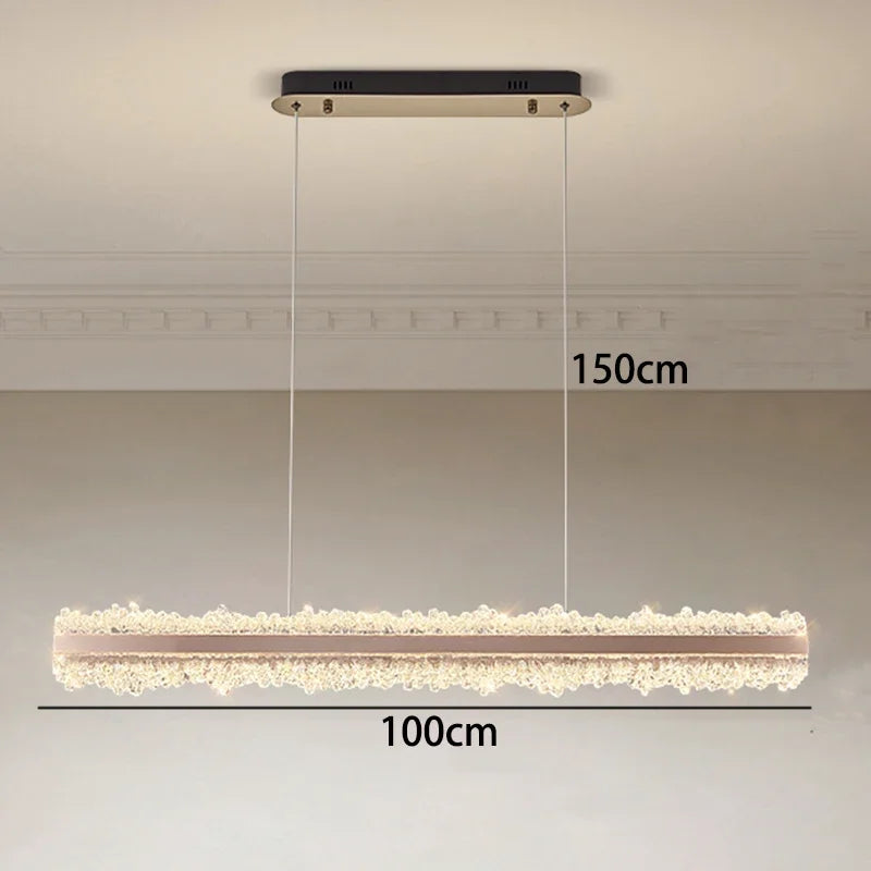 Afralia™ LED Chandelier for Stylish Living Room Decor